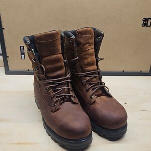 Timberland Men's Leather Safety Toe Boot - Size 12